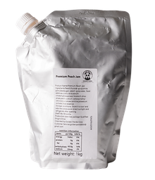 GP Premium Peach Jam 12 bottle x 1kg /Case 
