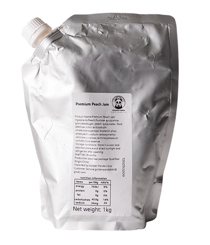 GP Premium Peach Jam 12 bottle x 1kg /Case 